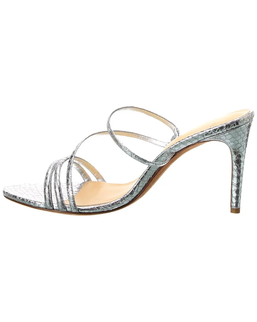 Alexandre Birman Eve 85 Embossed Leather Sandal