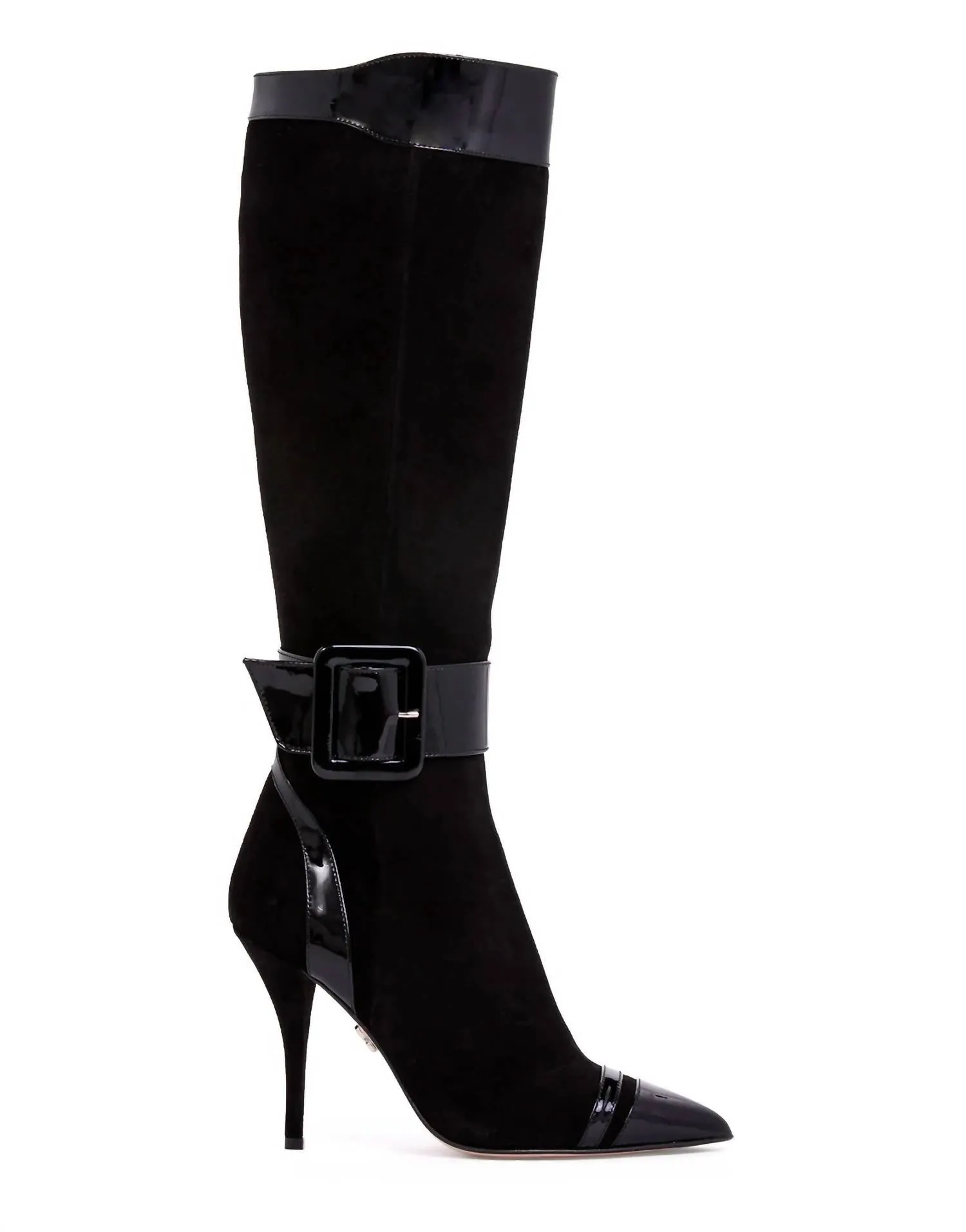 Alexis Boots In Black Suede