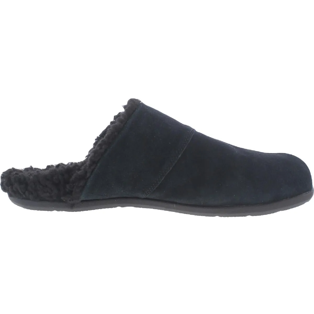 Alfons Mens Faux Fur Lined Slipper Shoes