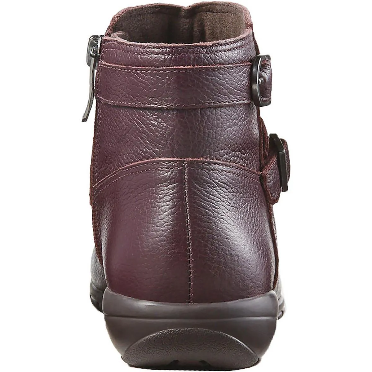 Aurelia  Womens Zipper Round Toe Ankle Boots