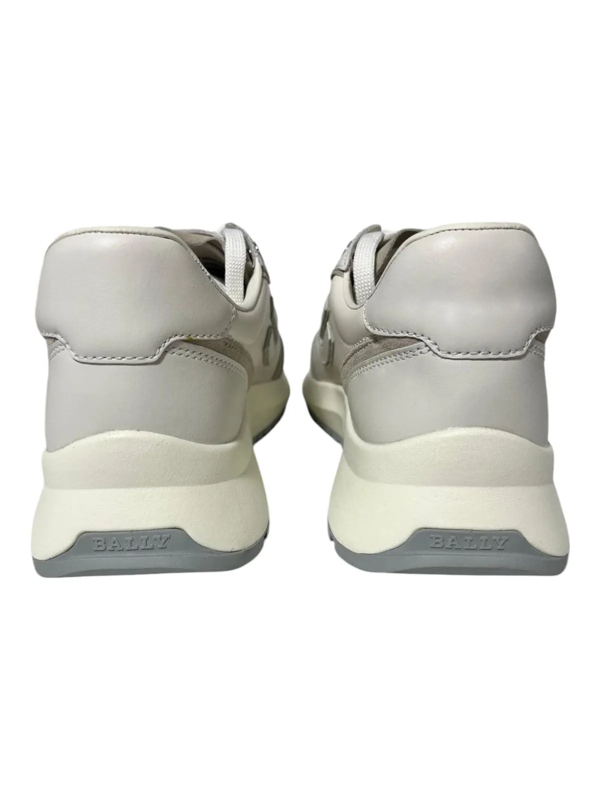 Bally Demmy 6300086 Women's White Leather Sneakers