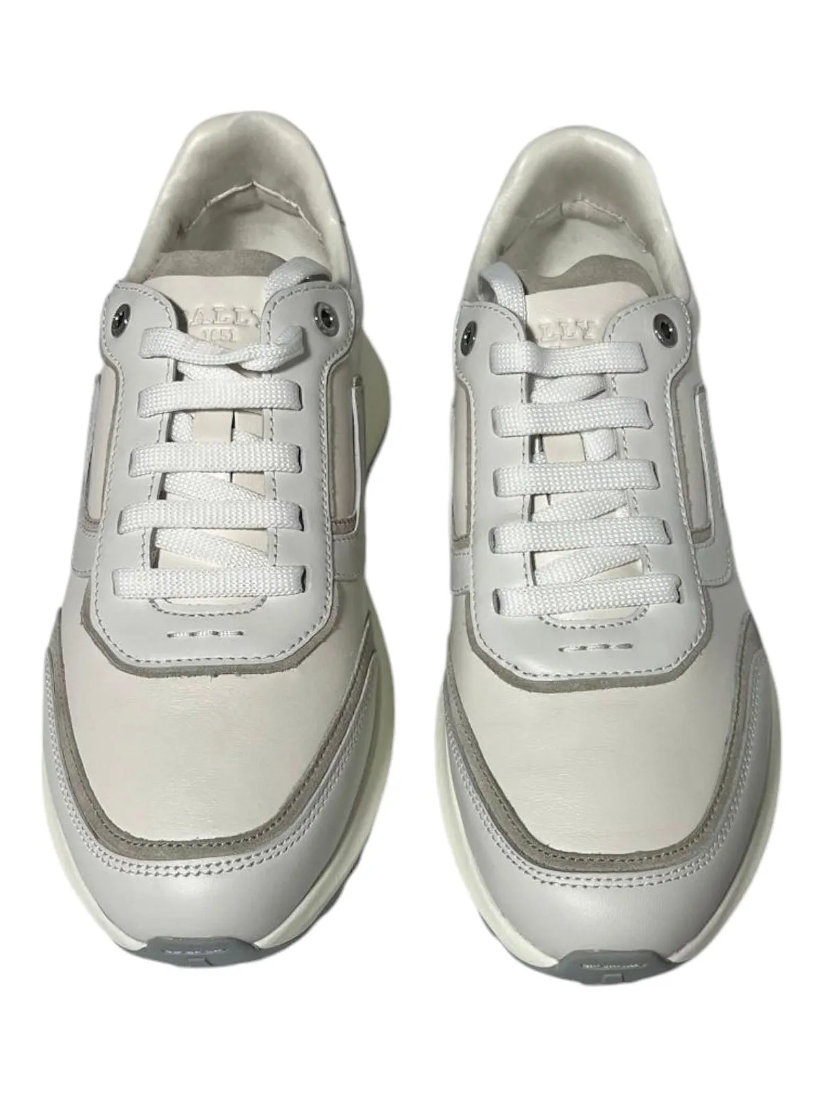 Bally Demmy 6300086 Women's White Leather Sneakers