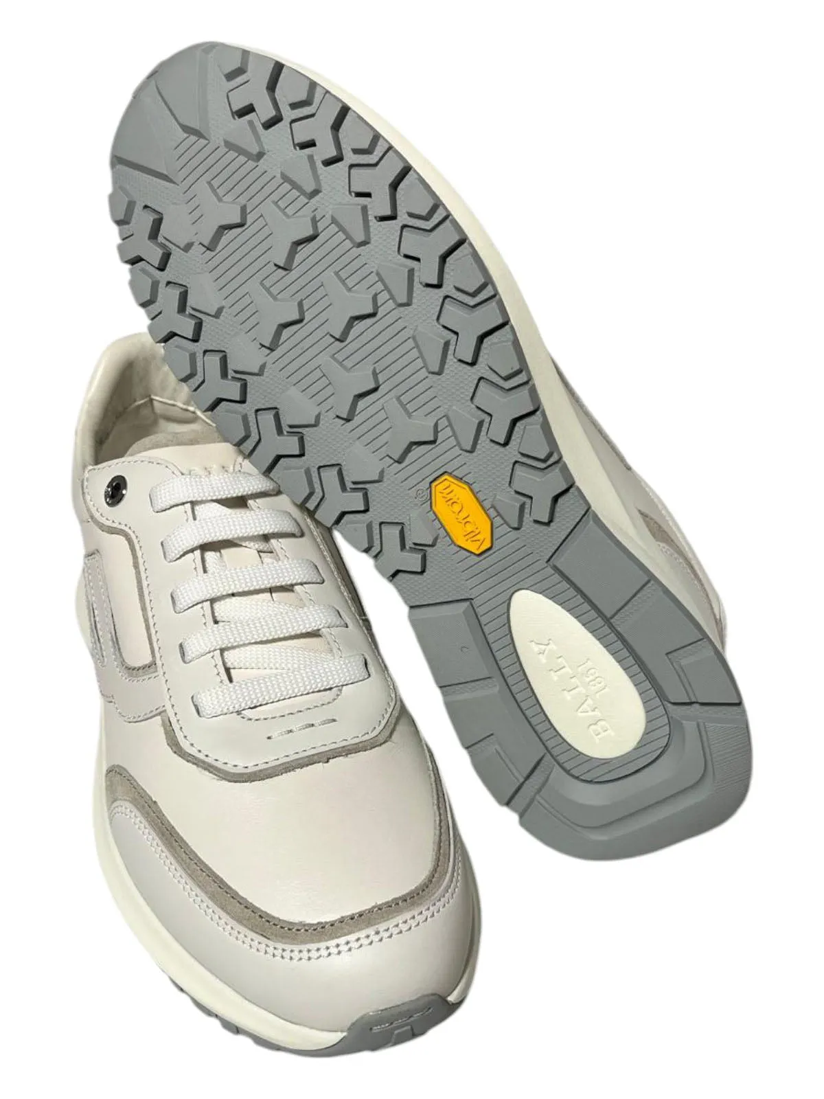 Bally Demmy 6300086 Women's White Leather Sneakers