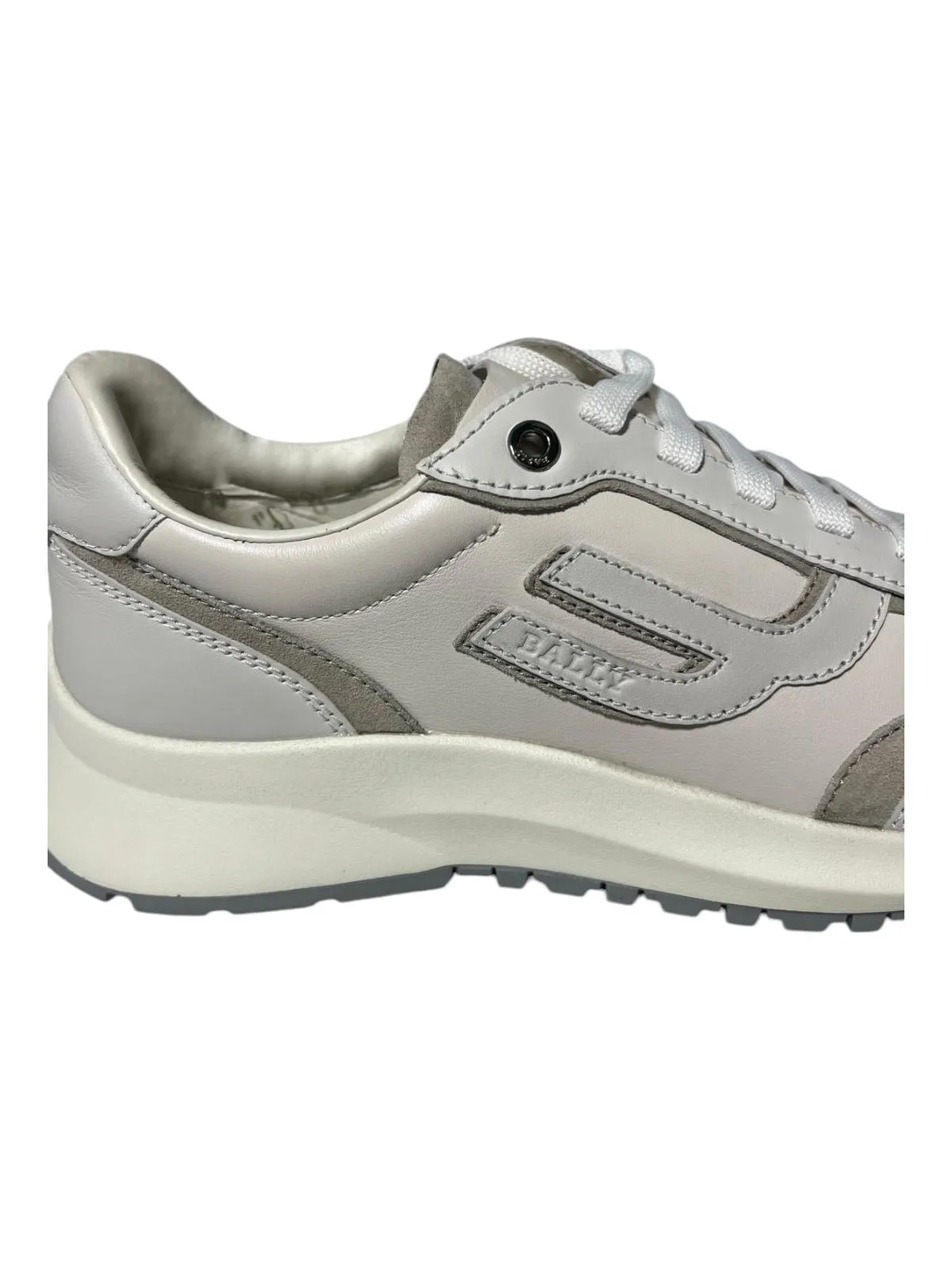 Bally Demmy 6300086 Women's White Leather Sneakers