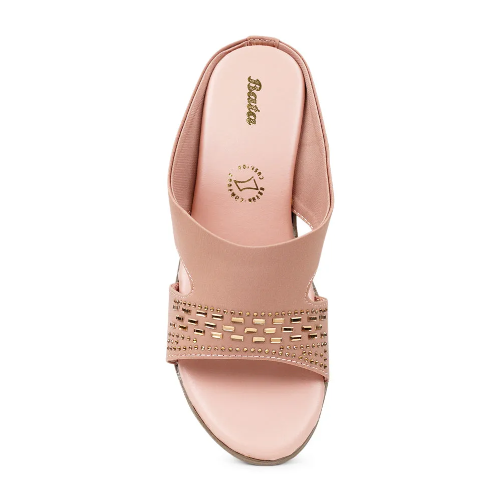Bata VIOLET lip-On Wedge-Heeled Sandal