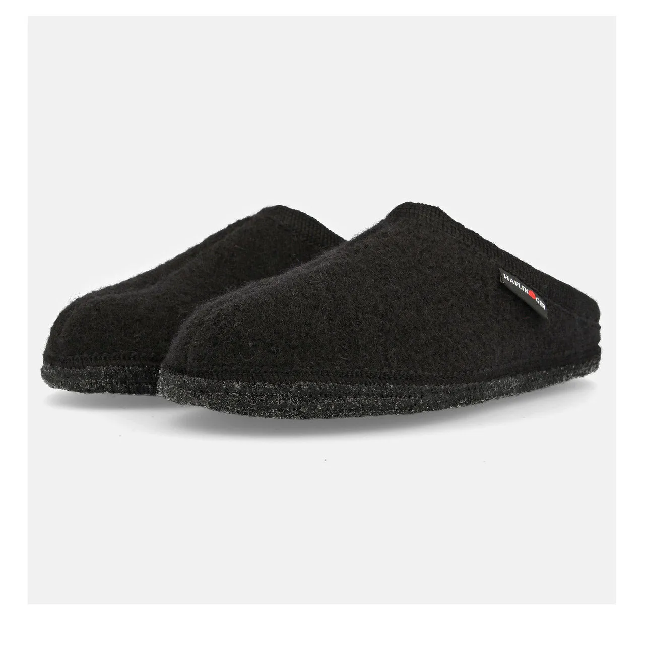 Boiled Wool Slippers - Alaska - Schwarz (Adults 36-48) *Pre-order