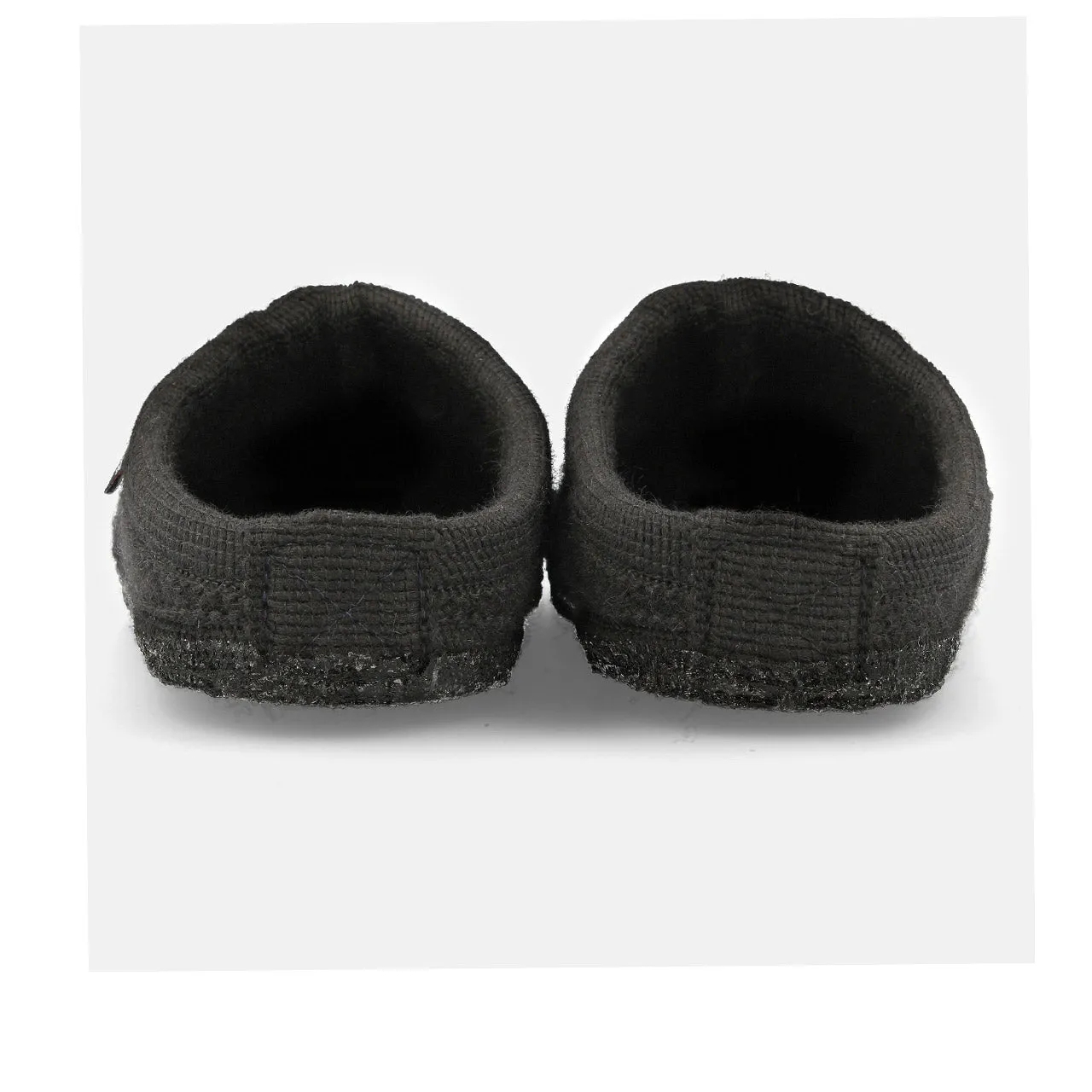 Boiled Wool Slippers - Alaska - Schwarz (Adults 36-48) *Pre-order