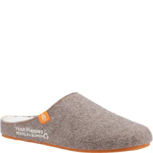 Brown Mens Recycled Good Slippers