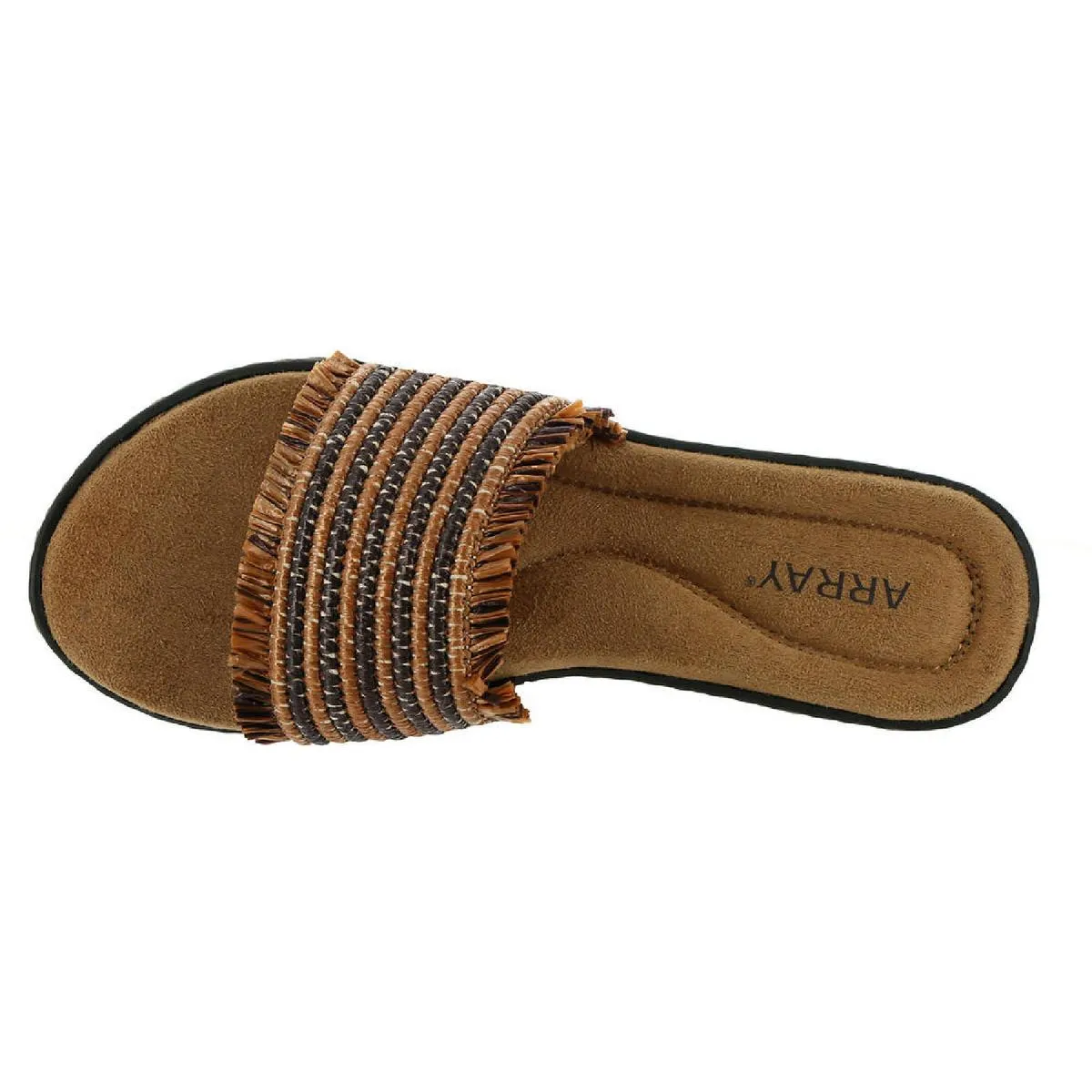Cabrillo Womens Woven Braided Slide Sandals