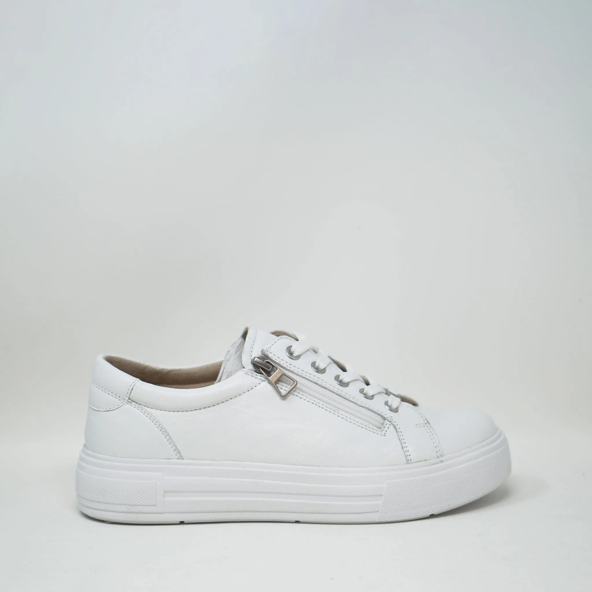 Caprice Bobbie Sneakers White Leather