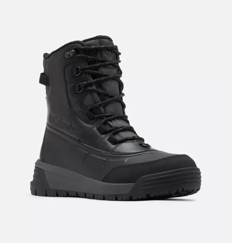 Columbia Bugaboot Celsius BM9458-010 Boots Men's Black Leather Waterproof TF1752