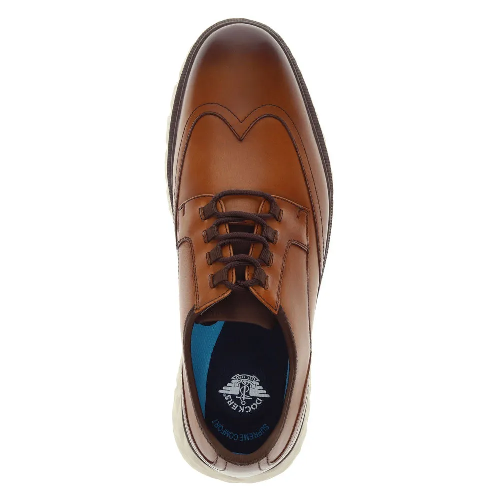 Dockers Mens Clarkston Genuine Leather Casual Lace Up Oxford Shoe