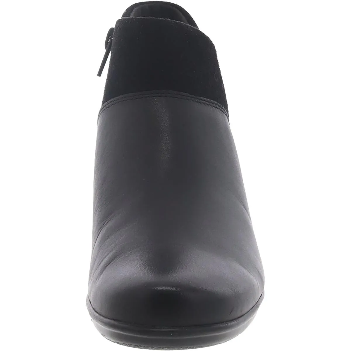 EMSLIE ESSEX Womens Leather Block heel Ankle Boots