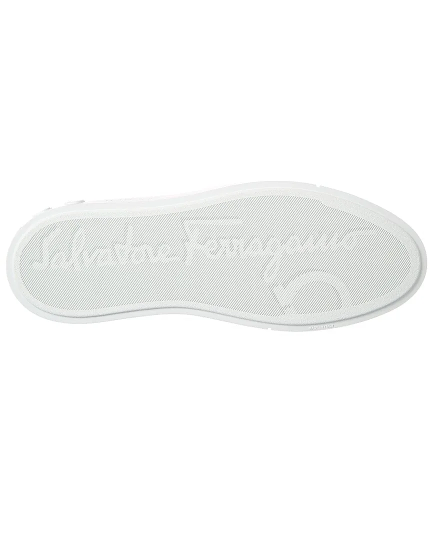 Ferragamo Mediterr Eco Canvas Sneaker