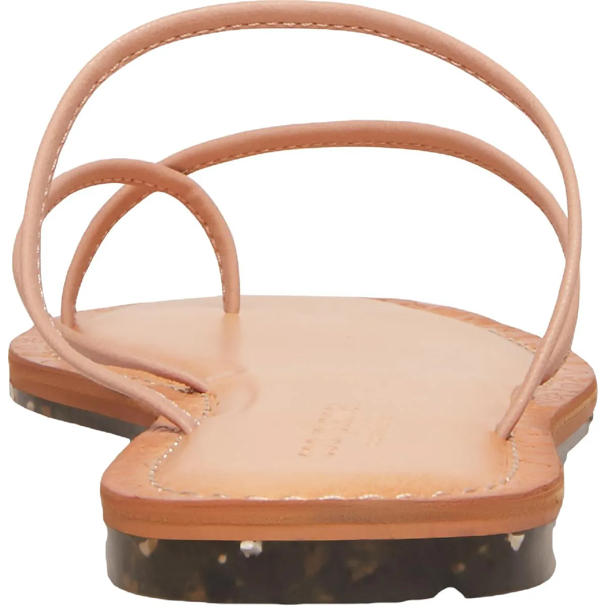Freee Womens Open Toe Square Toe Strappy Sandals