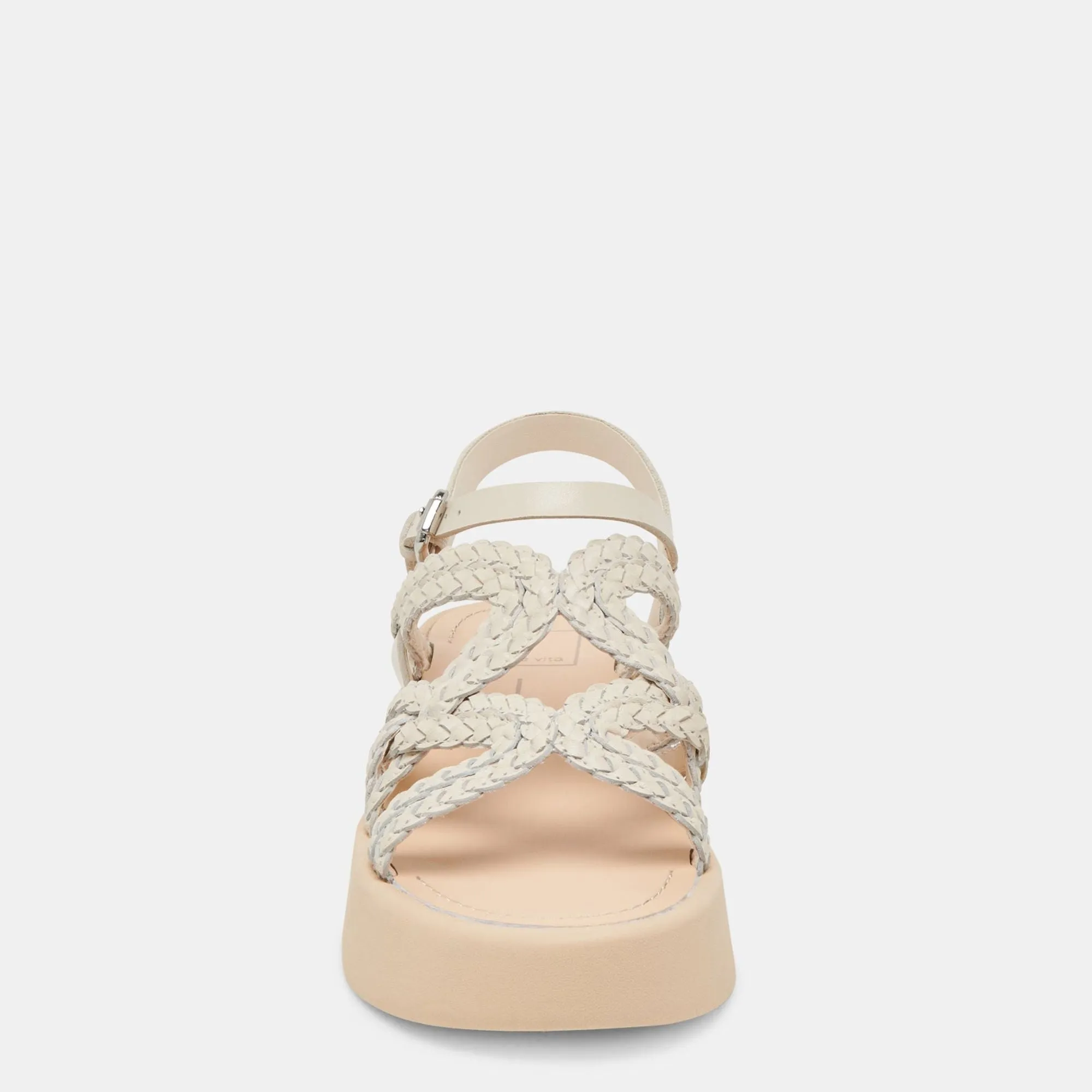 Gatsby Sandals Creme Leather