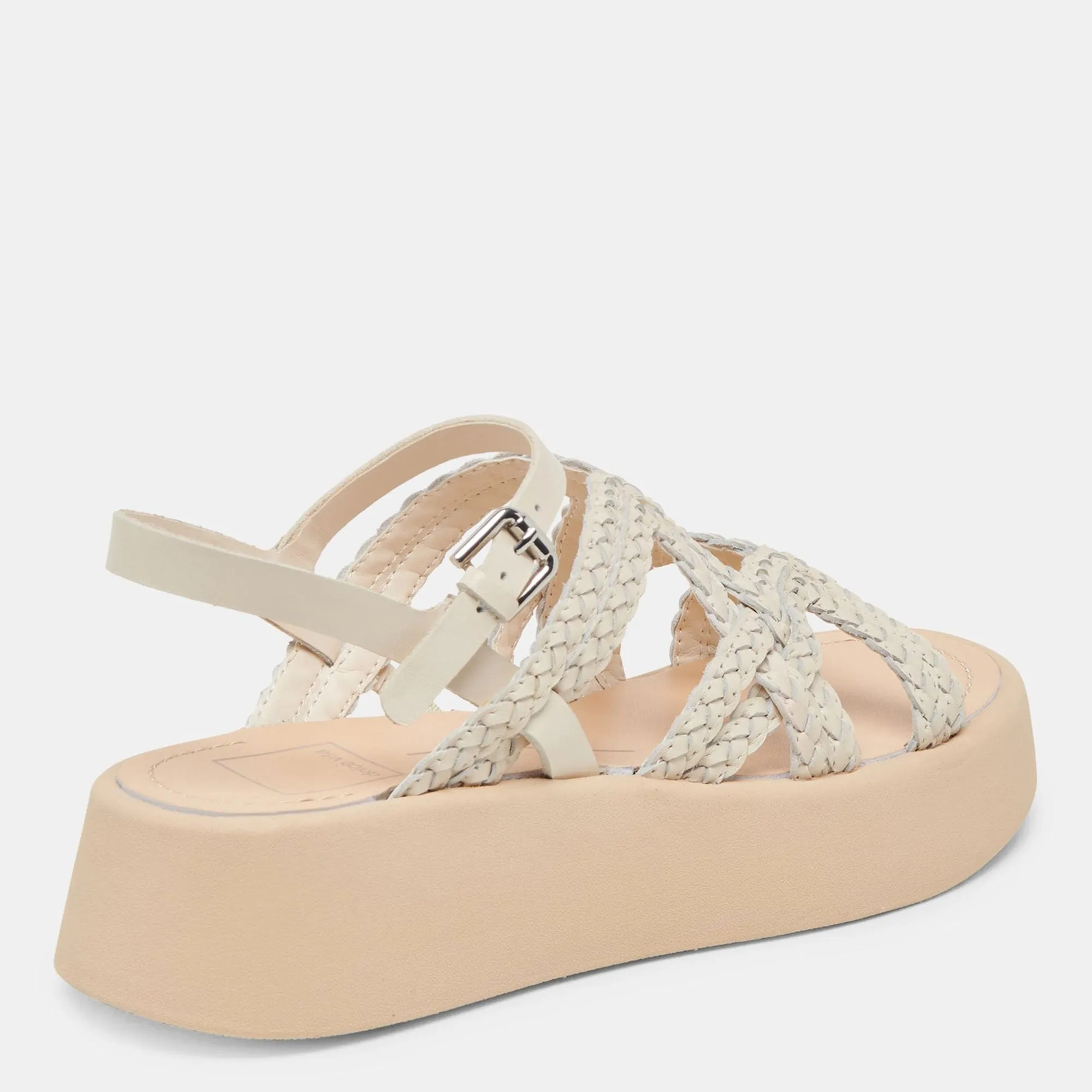 Gatsby Sandals Creme Leather