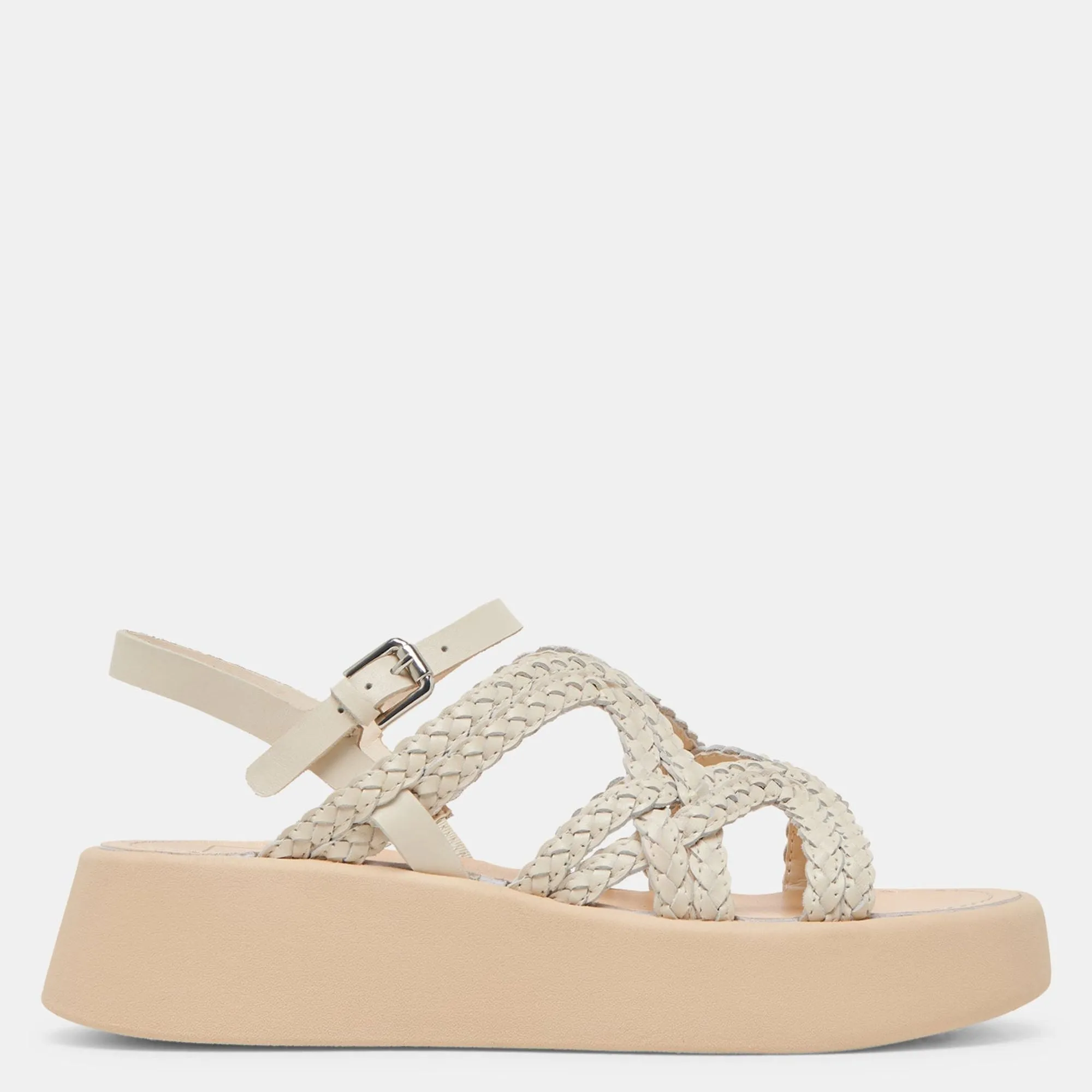 Gatsby Sandals Creme Leather
