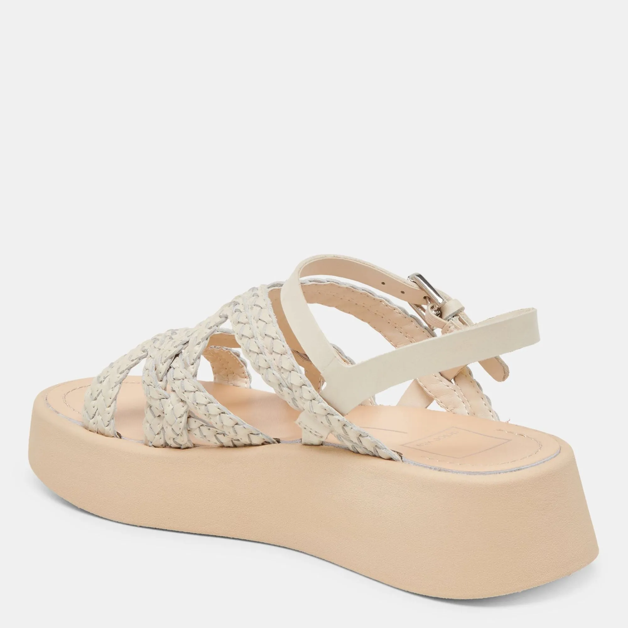 Gatsby Sandals Creme Leather