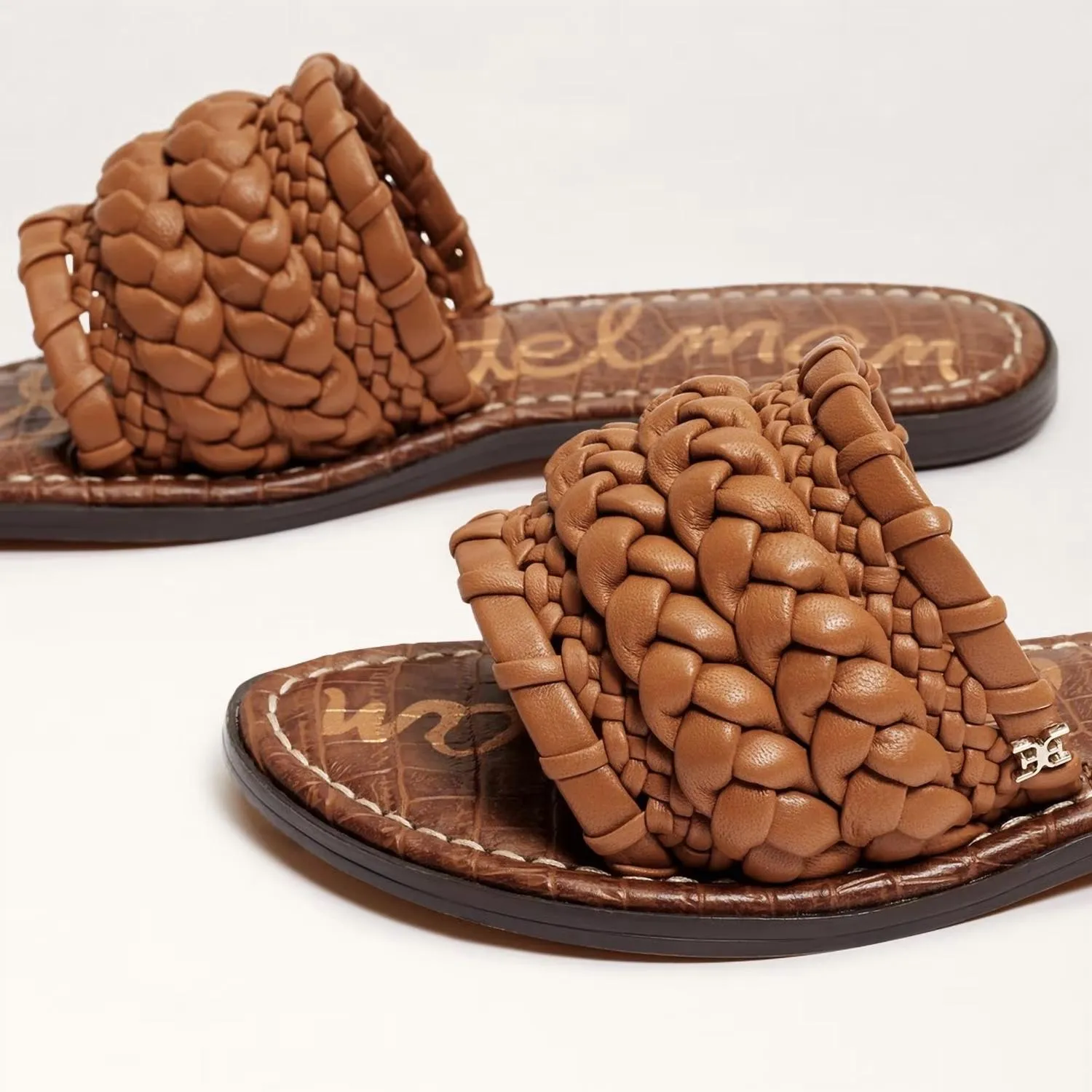 Giada Woven Slide In Light Brown