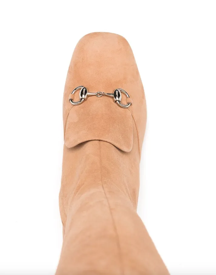 Gucci Horsebit-detail knee-length boots
