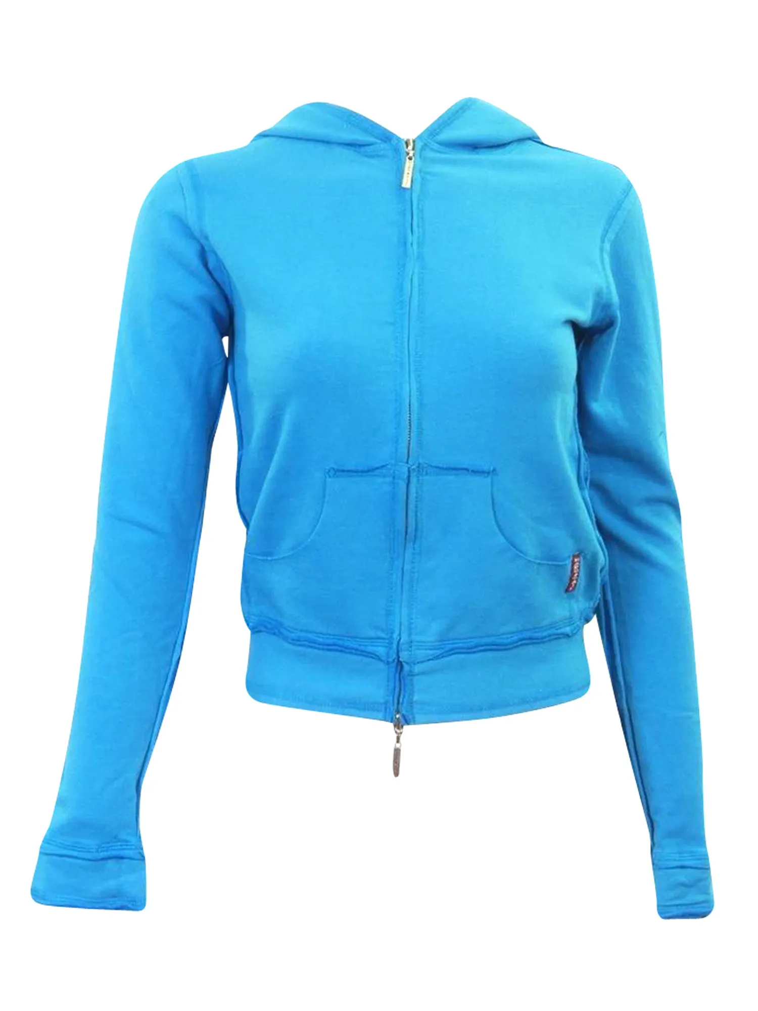 Hard Tail Split Seam Double Zip Hoodie FW-09