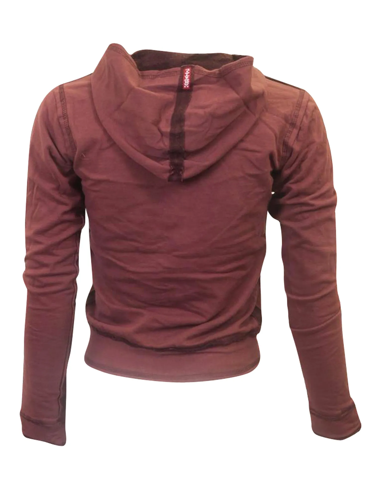 Hard Tail Split Seam Double Zip Hoodie FW-09