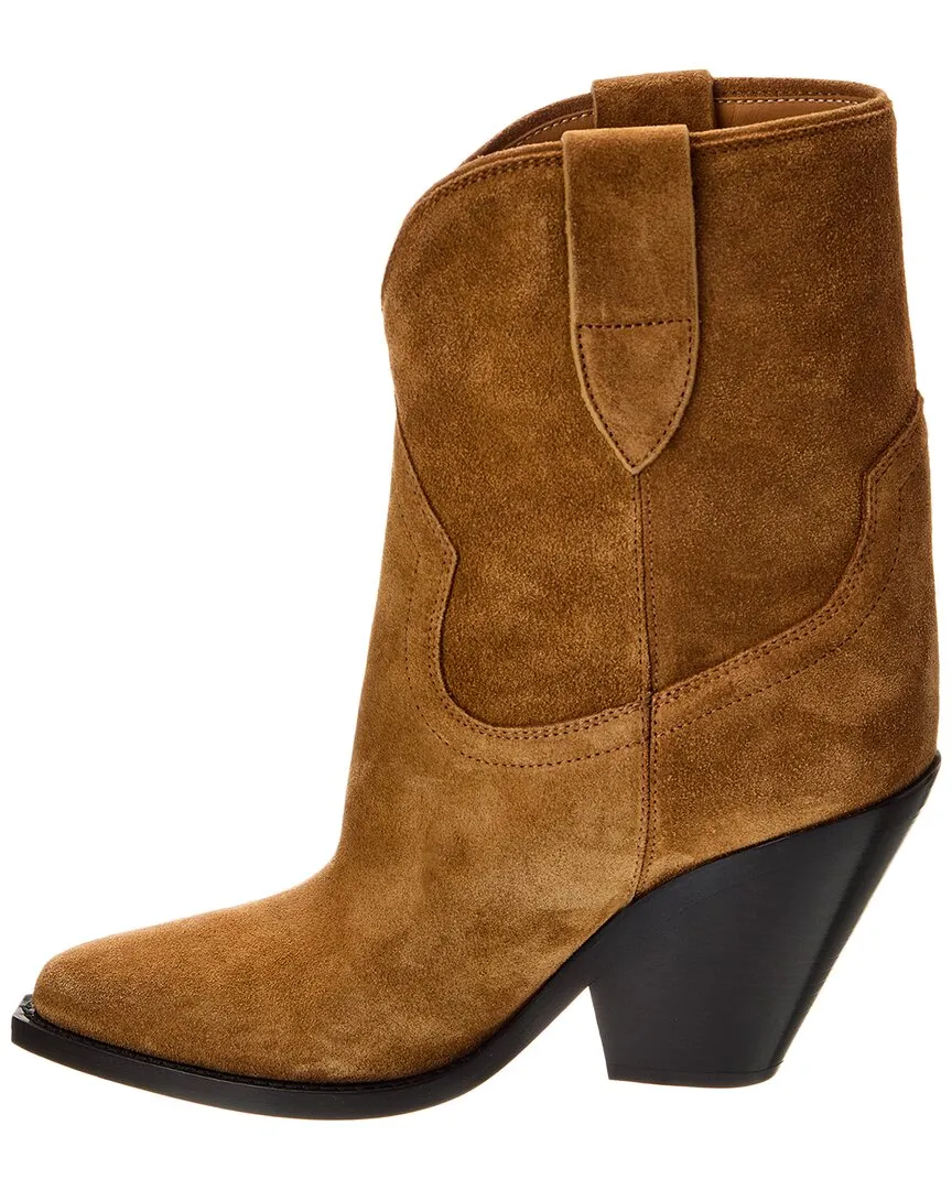 Isabel Marant Leyane Suede Cowboy Boot