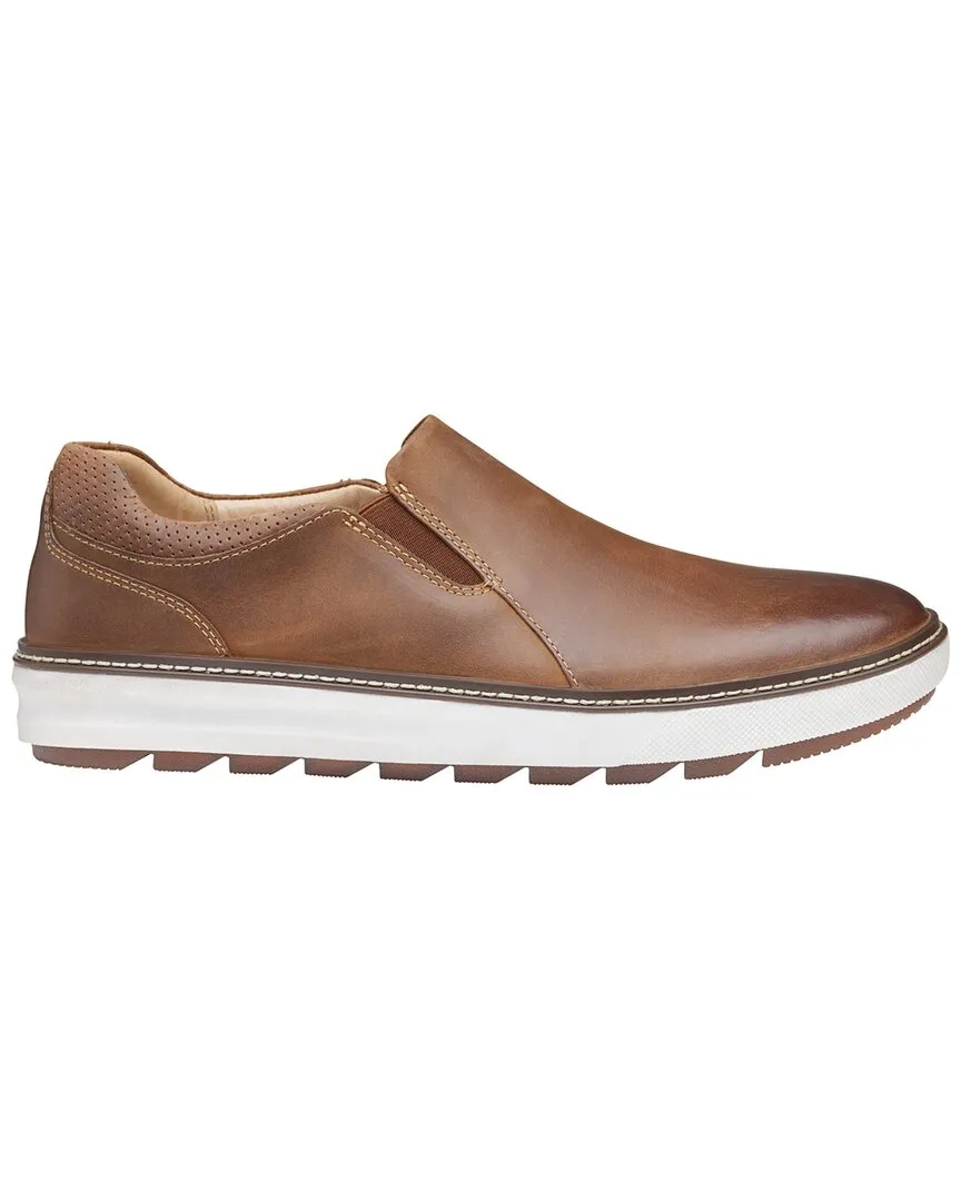 Johnston & Murphy McGuffey Lug Slip-On Leather Sneaker