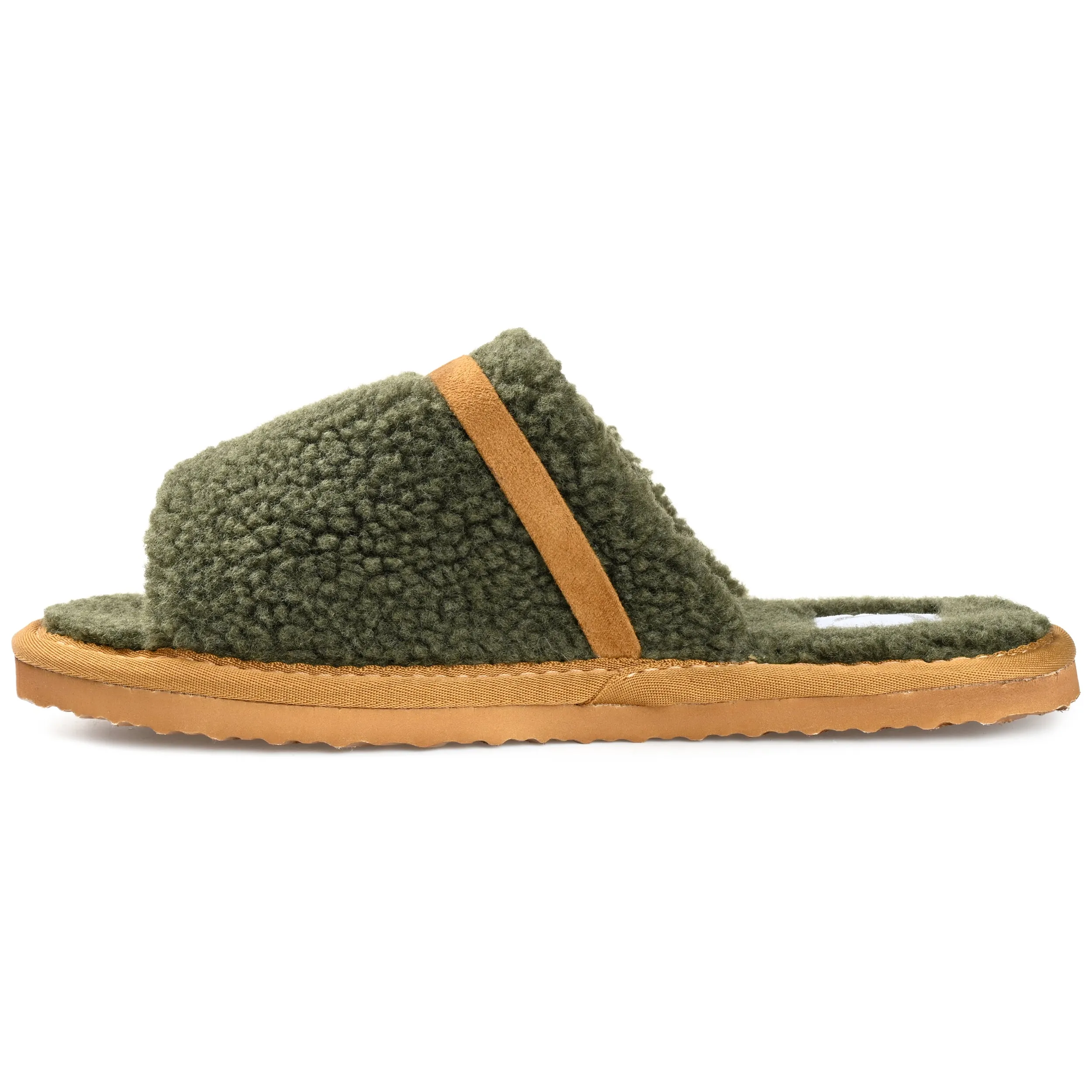 Journee Collection Womens Caterina Tru Comfort Foam Slip On Slide Open Toe Slippers