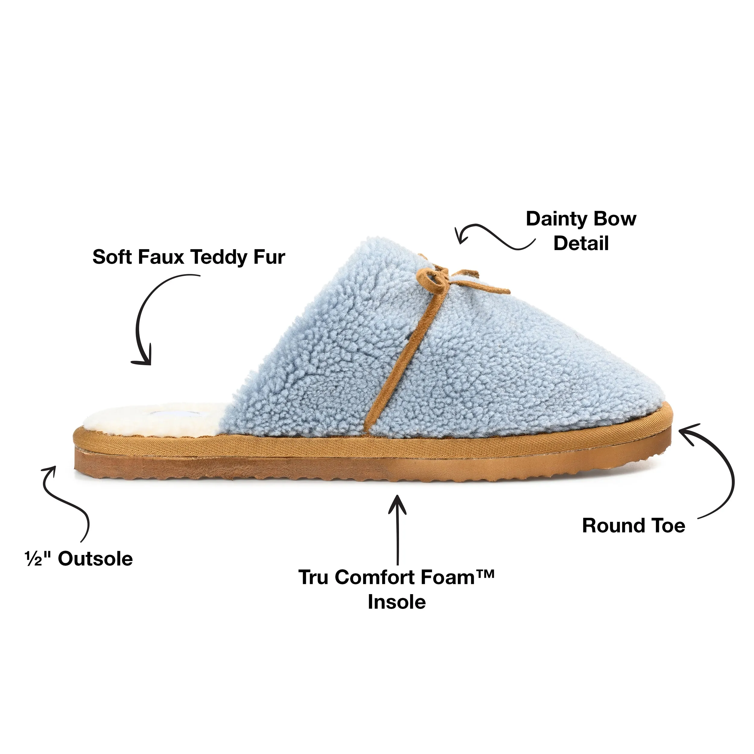 Journee Collection Women's Tru Comfort Foam Melodie Slipper