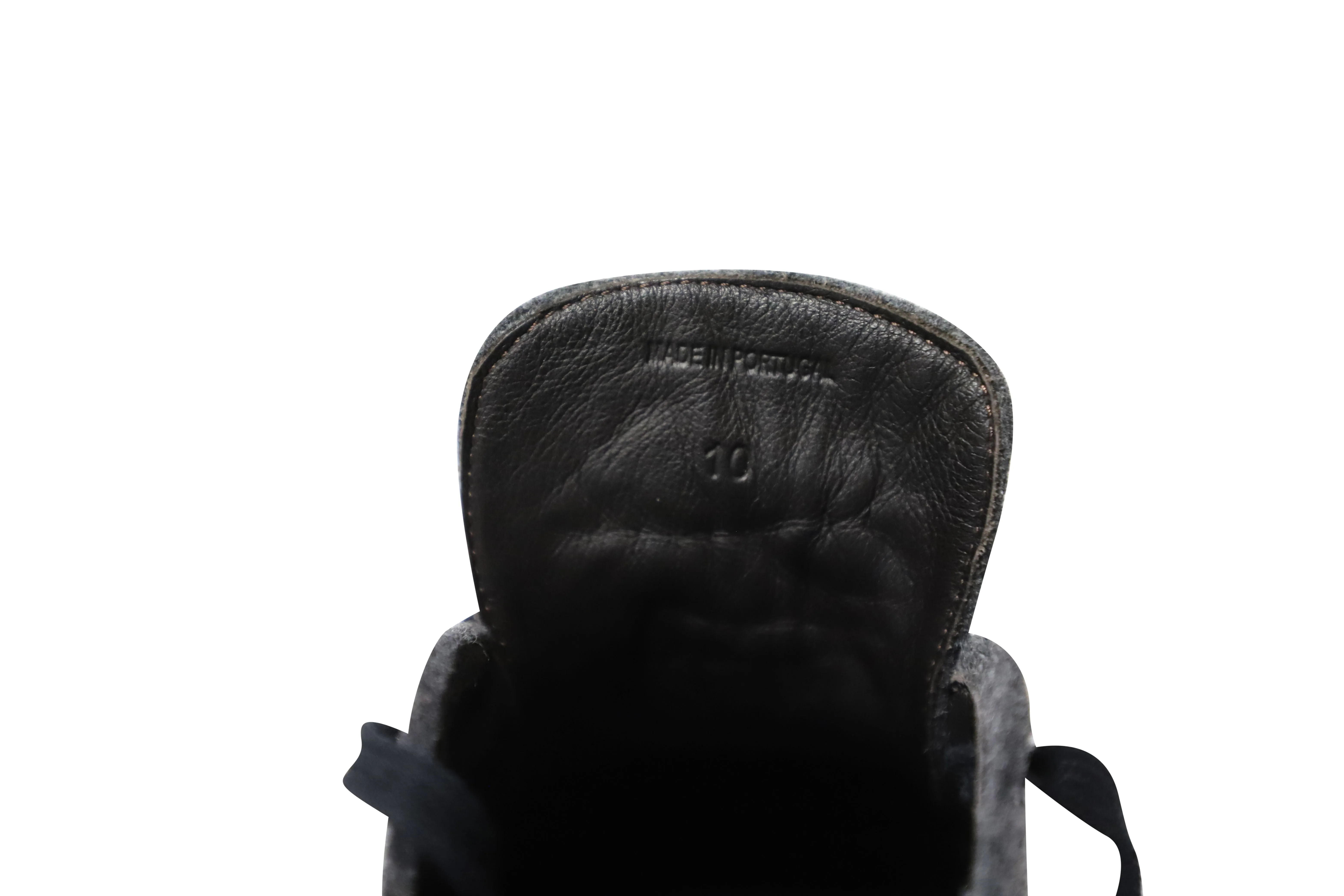 Lanvin DBB1 Felt Low-Top Sneakers in Grey Wool