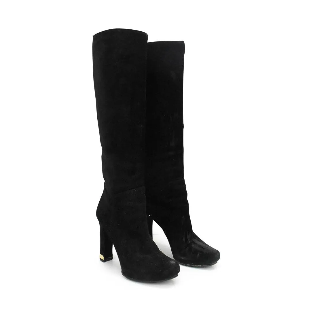 Louis Vuitton Calf-High Boots - Women's 34.5