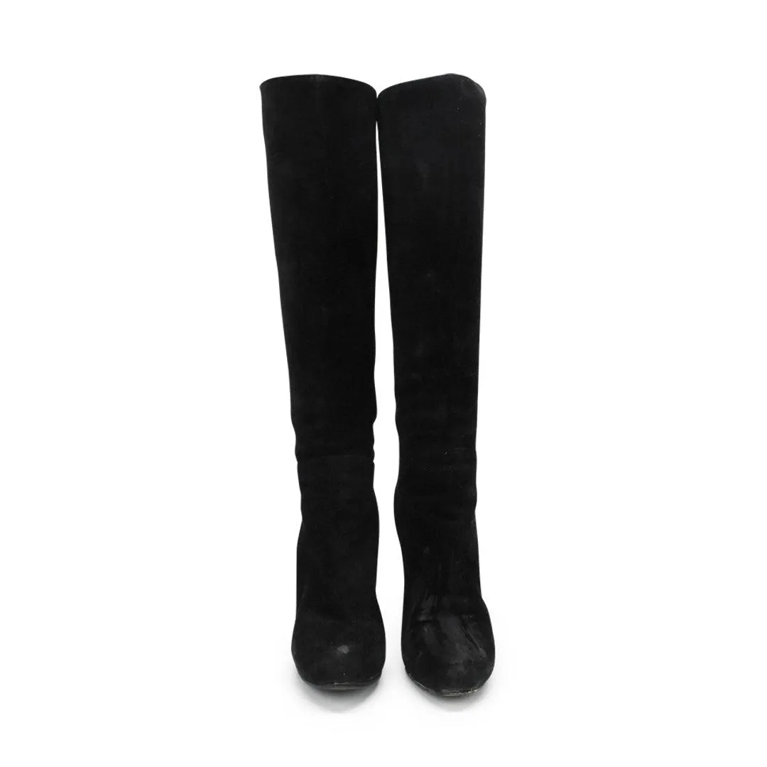 Louis Vuitton Calf-High Boots - Women's 34.5