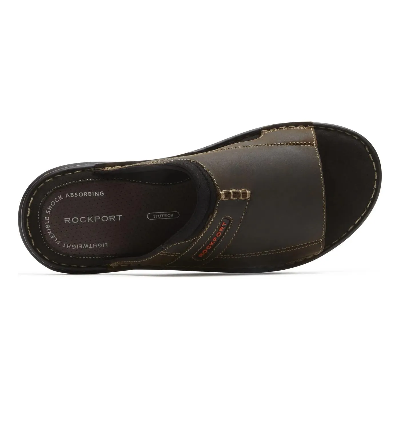 Men's Darwyn 2 Slide In Brown Ii Leather