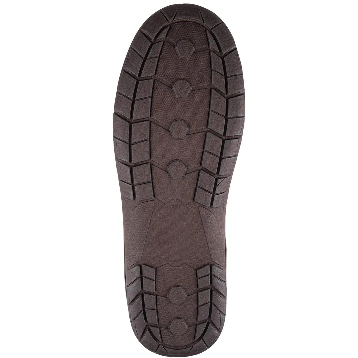 Mens Faux Leather Slip On Loafer Slippers