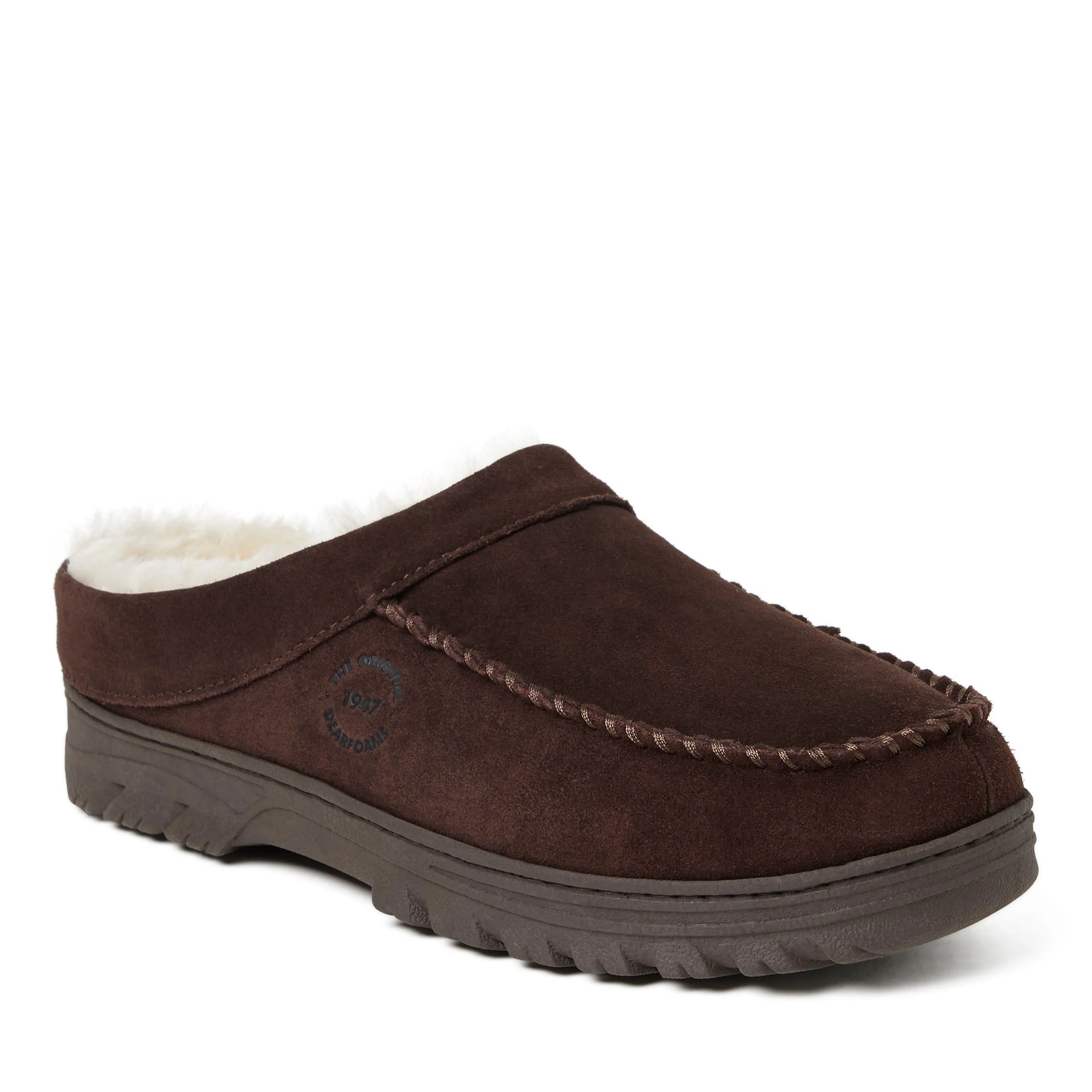 Men's Genuine Suede Clog