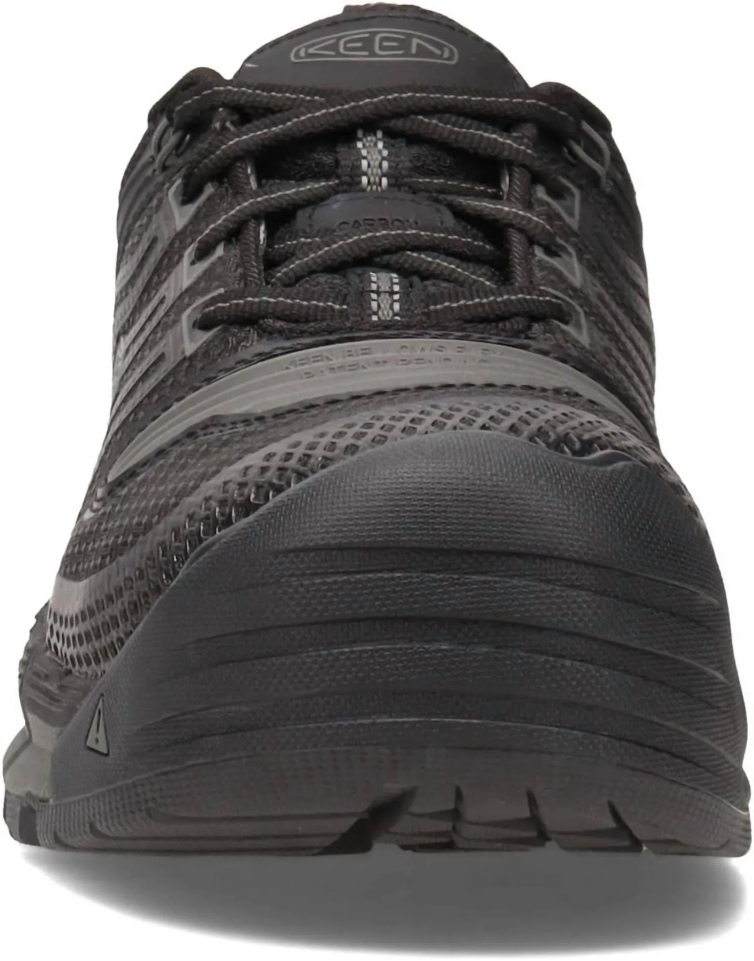 Mens Kansas City Low Composite Toe Athletic Work Shoes In Black/Grey