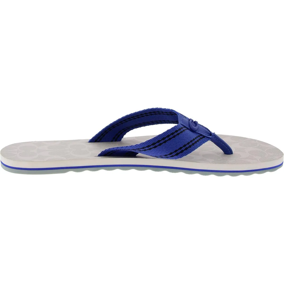 Mens Logo Knit Flip-Flops