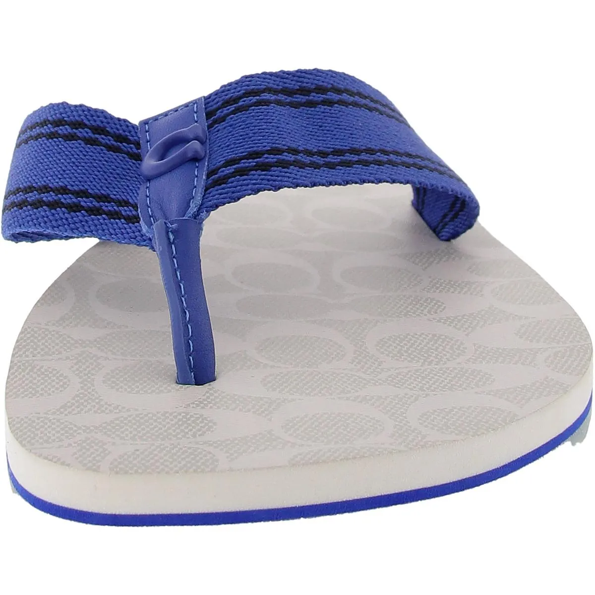 Mens Logo Knit Flip-Flops