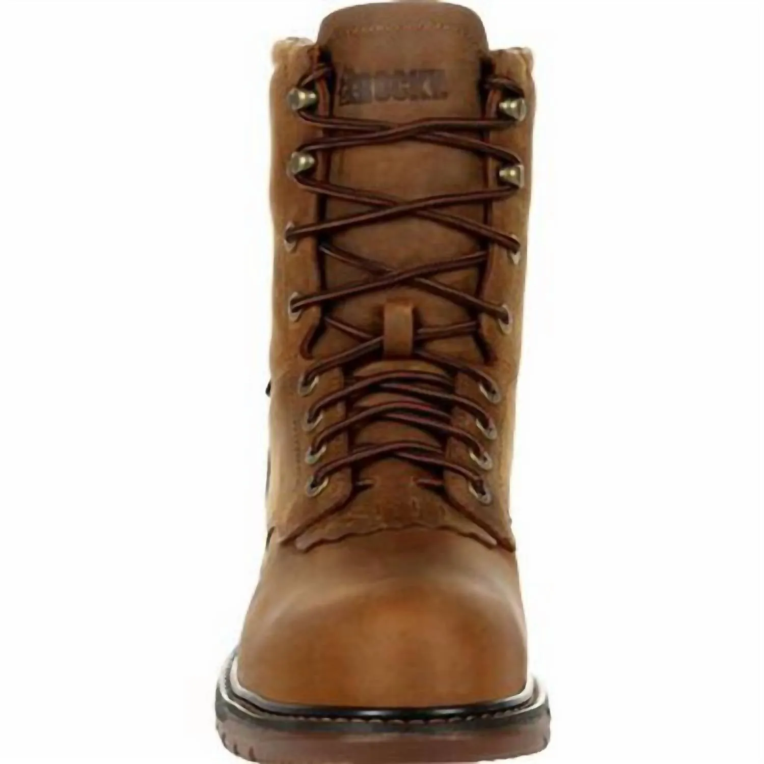 Men's Original Ride Flx Composite Waterproof Lace Up Western Boot - Wide Width In Brown
