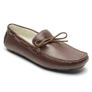 Men's Rhyder Tie Slipper Loafer In Mahogany