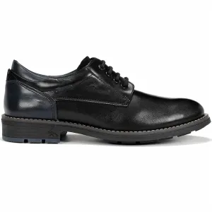 Men's Terry Tie Derby Shoes In Black