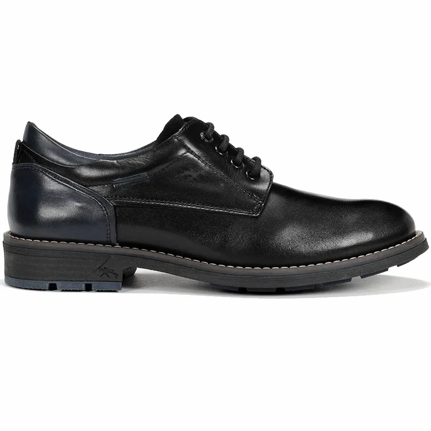 Men's Terry Tie Derby Shoes In Black