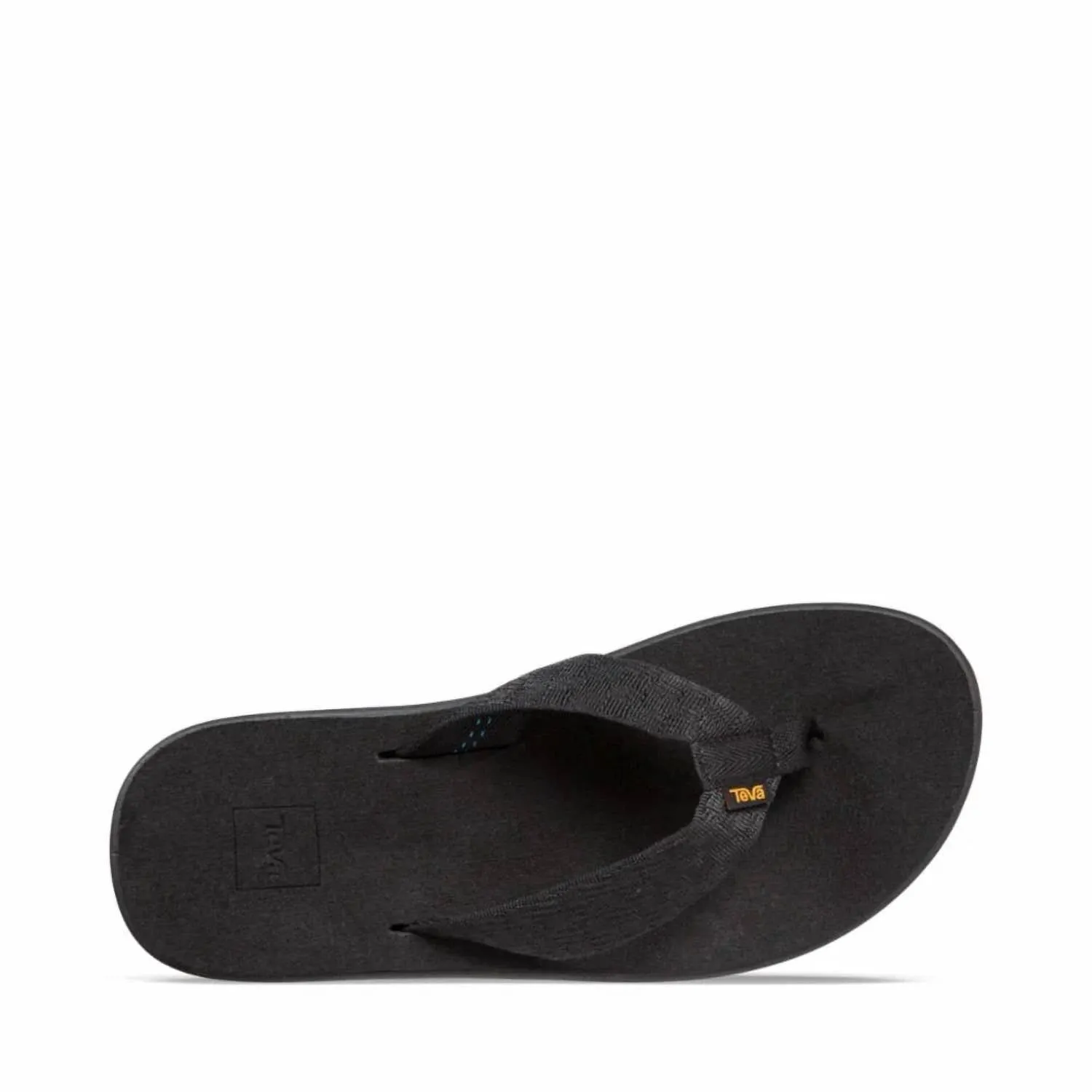 Men's Voya Flip Flop In Brick Black