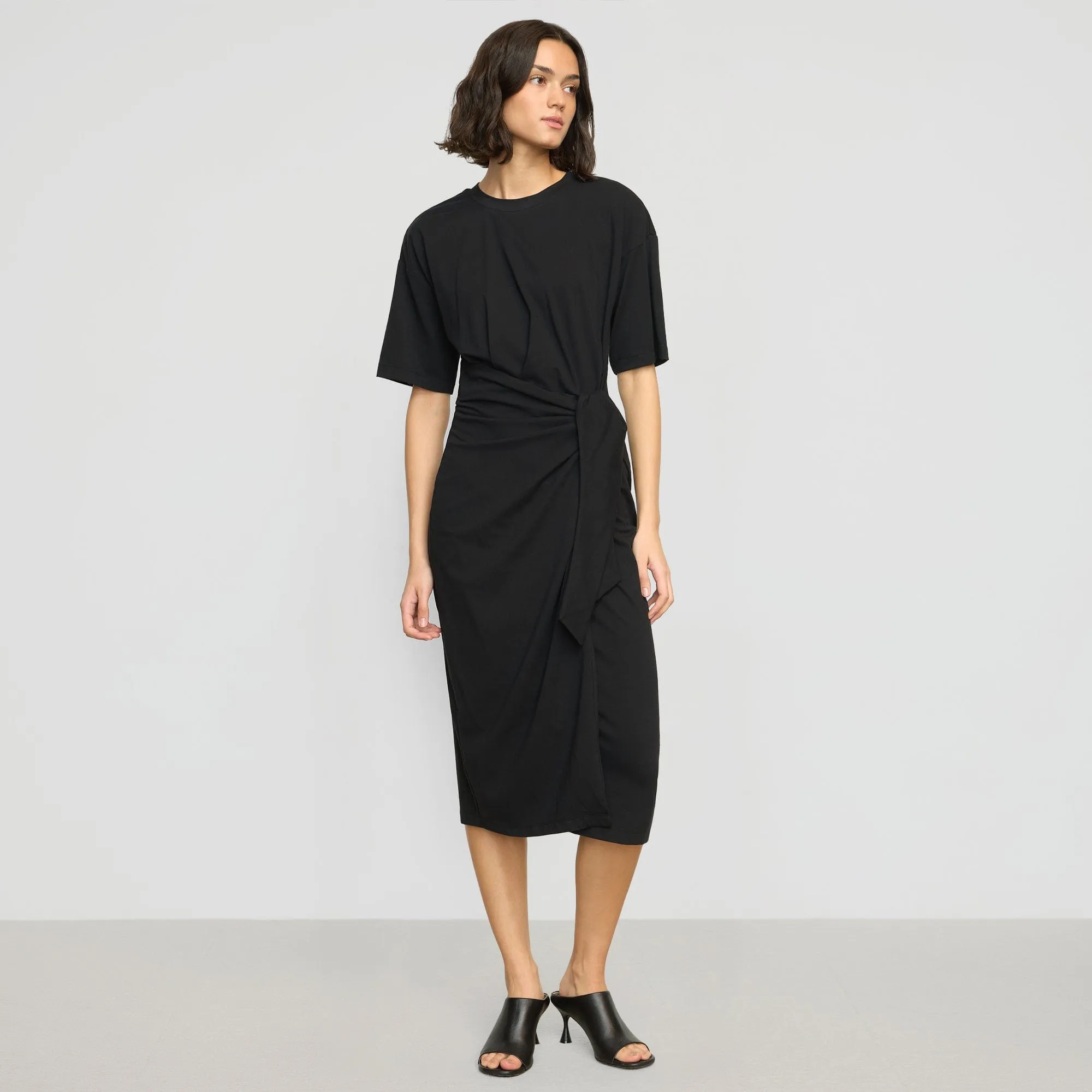 Noa Organic Cotton T-Shirt Wrap Dress