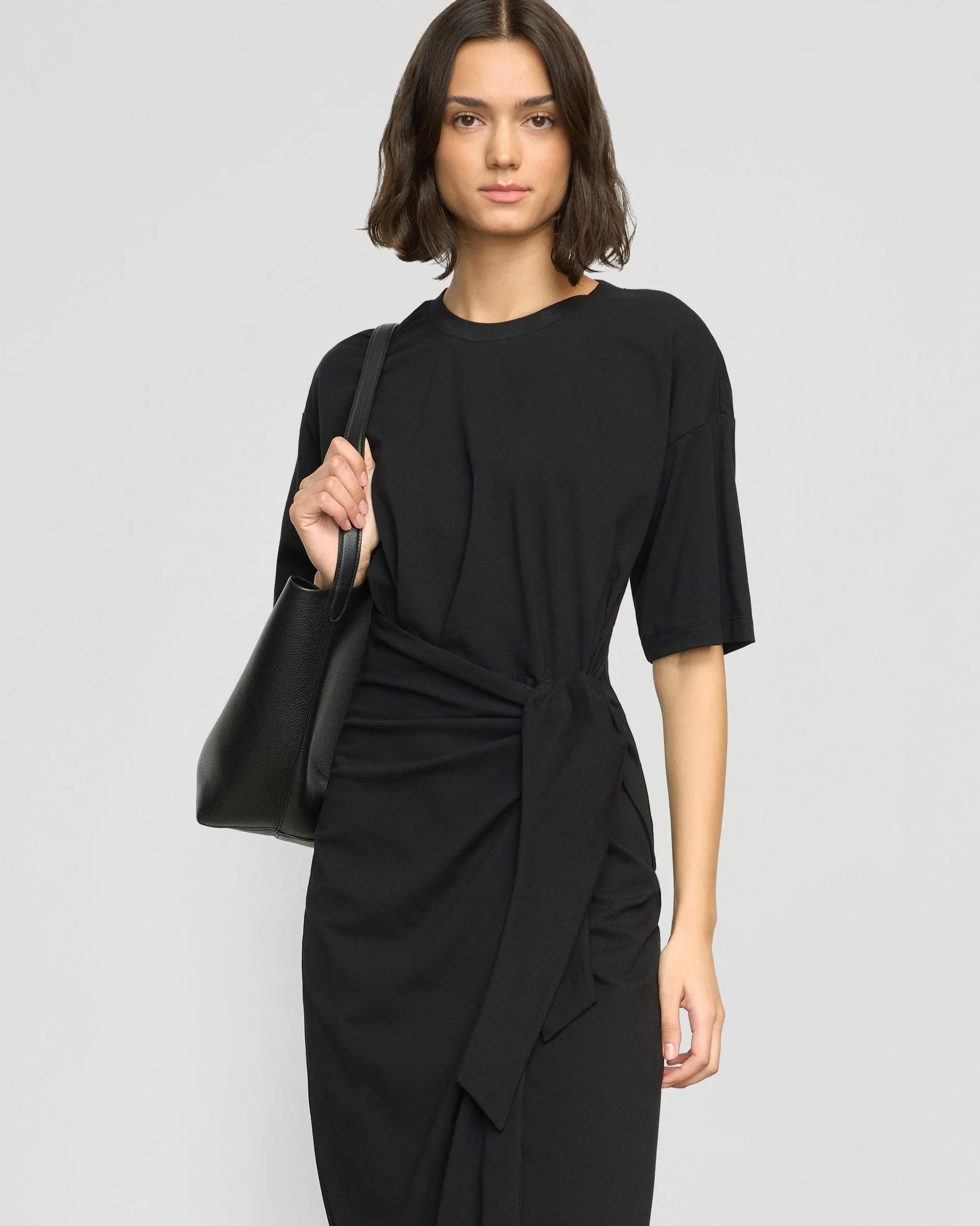 Noa Organic Cotton T-Shirt Wrap Dress