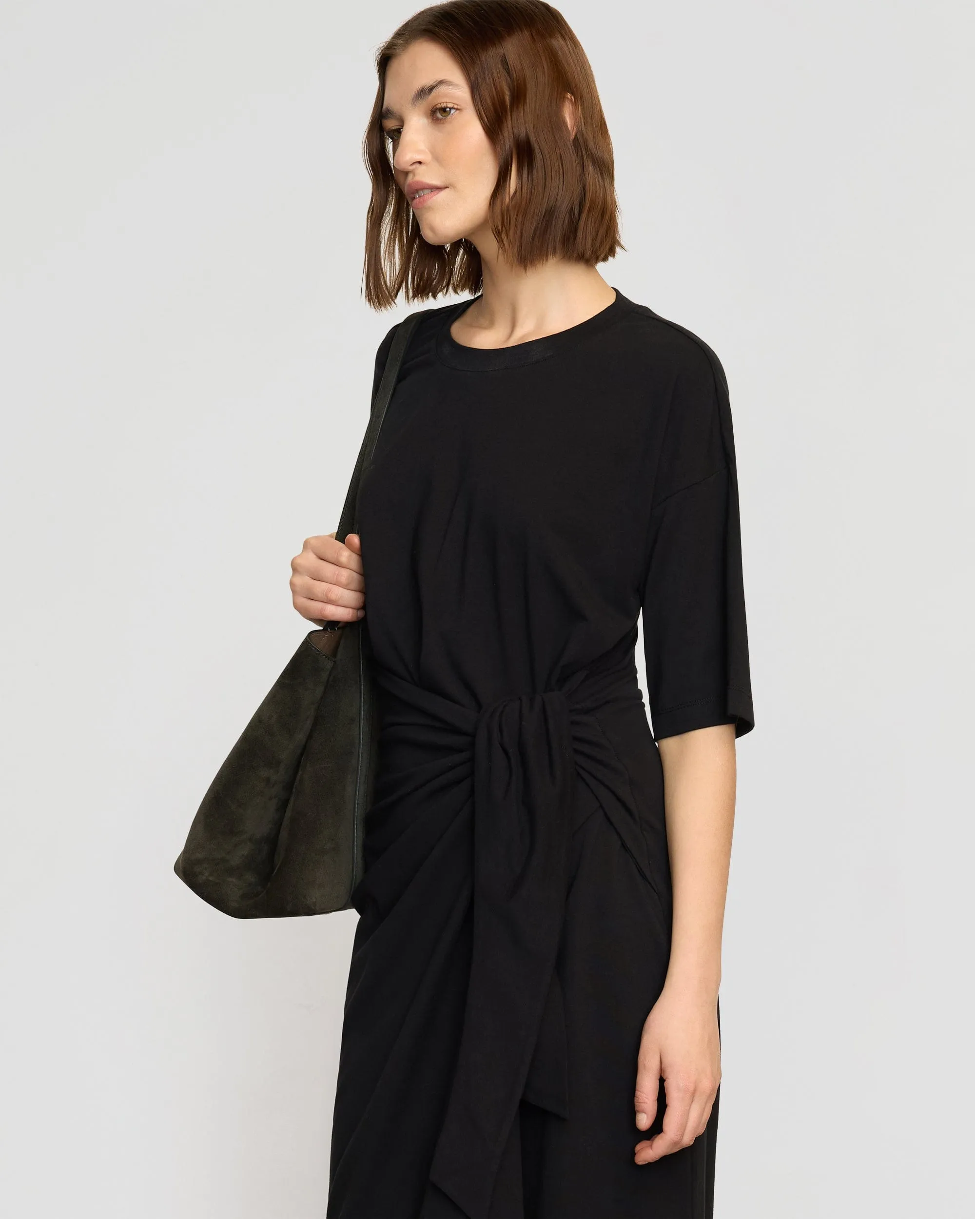 Noa Organic Cotton T-Shirt Wrap Dress