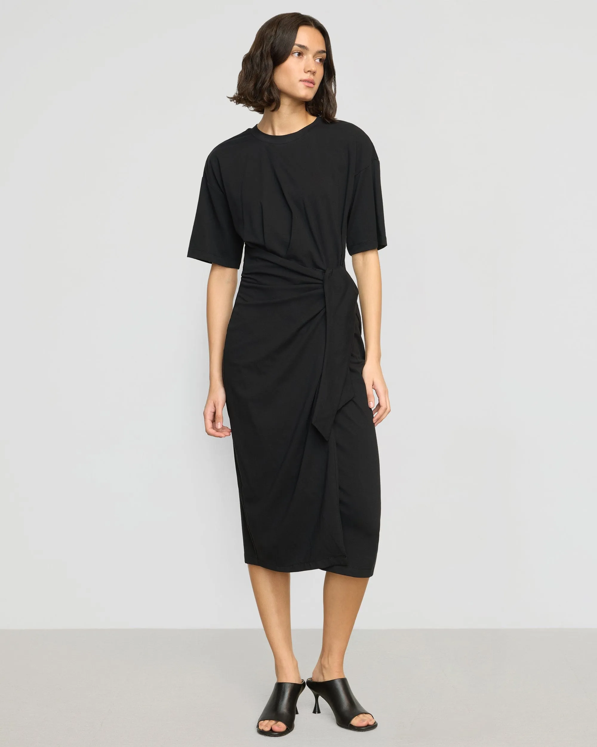 Noa Organic Cotton T-Shirt Wrap Dress