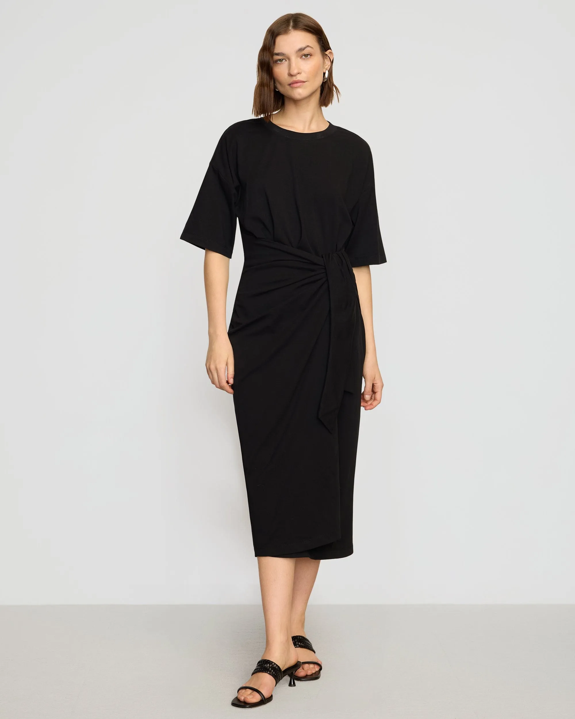 Noa Organic Cotton T-Shirt Wrap Dress